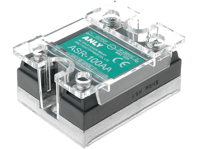 Releu Solid State, 100A, monofazat, 4-32VDC, 24-280VAC, ASR-100DA