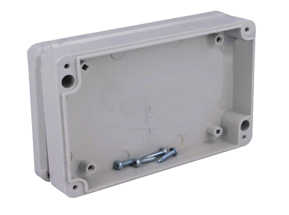 Cutie plastic, etansa, 120x80x27mm, IP55, ABS-78GY