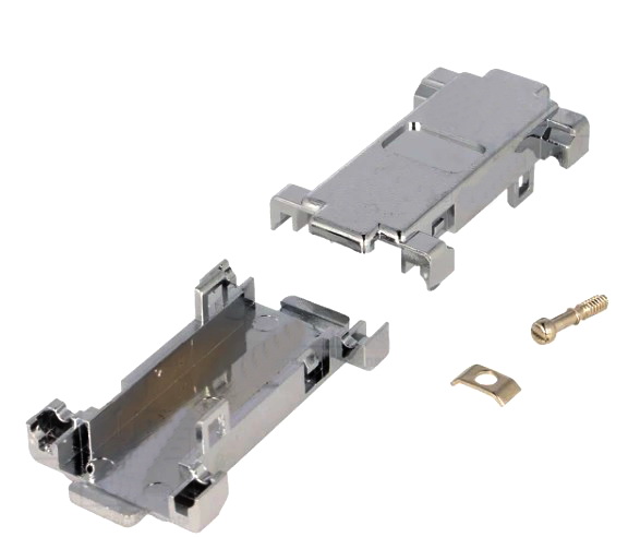 Carcasa conector D-sub, pentru adaptor D-SUB, 9pini/9pini, CDA09V