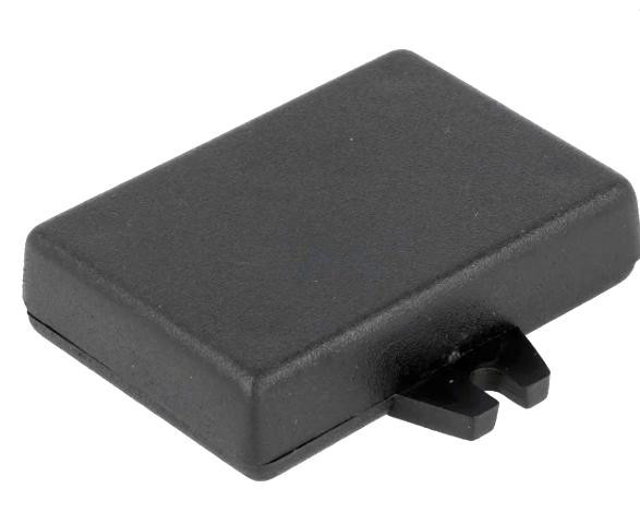 Cutie plastic, neagra, 30x47x66mm, Z-24U/B, KRADEX