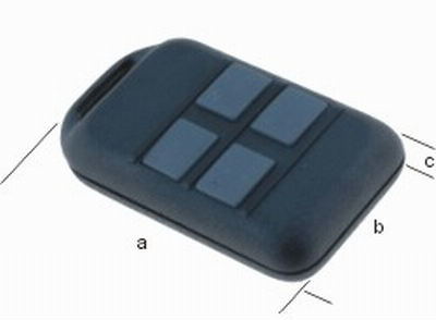 Cutie plastic 59x36x13mm ABS-102