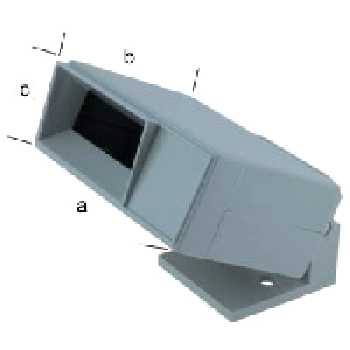 Cutie plastic display 89x59x34mm ABS-32