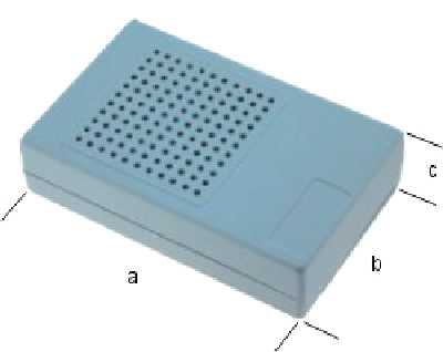 Cutie plastic semnalizator 118x74x29mm ABS-33