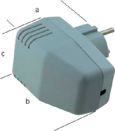 ABS-48, Cutie plastic, alimentator, STECHER, 40x70x45mm