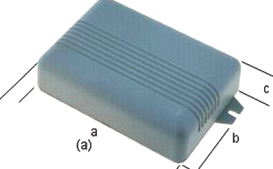 Cutie plastic, alarma, 90x64x32mm, ABS-54P