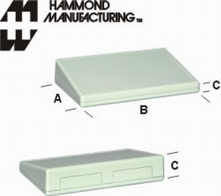 Cutie plastic 85x170x34mm HM-1599ESTSGY