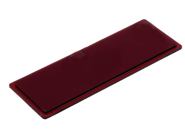 FILTRU, plexi rosu, 42x84mm, panou frontal, pt KM-48N