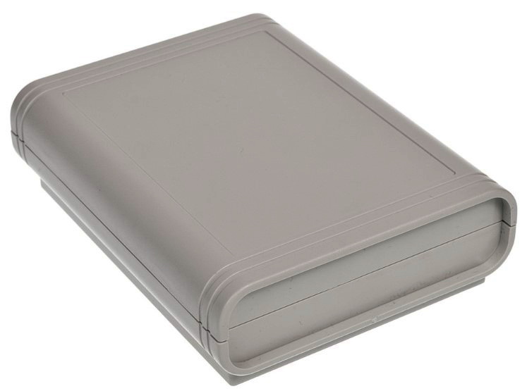 Cutie ABS, 130x100x36mm, cu panou, gri, Z-91, KRADEX