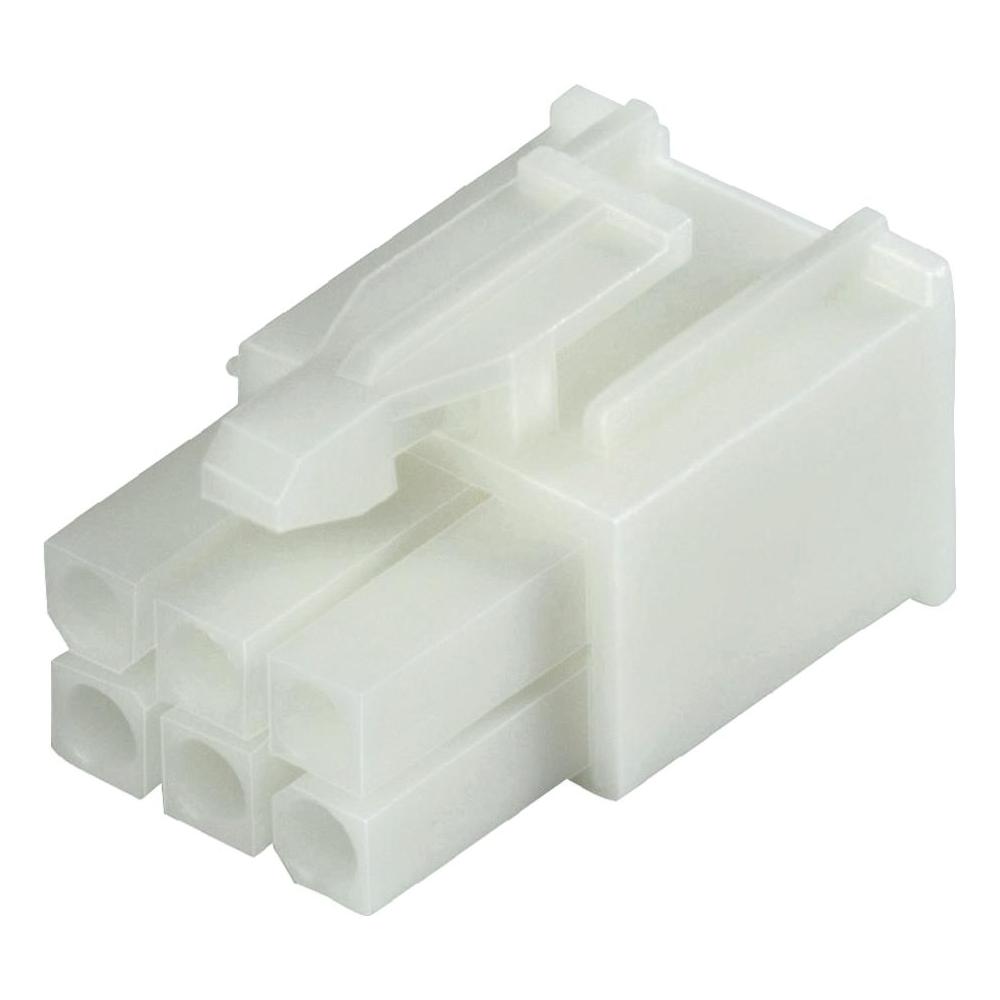 Mufa 6 pini; cablu-cablu; mama, 4.14mm, MATE-N-LOK, 172168-1