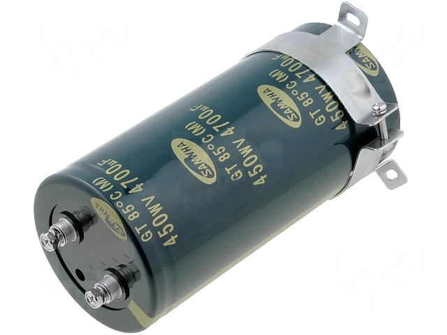 4700uF/450V electrolitic, 76X160mm, GT2W478M76160SB SAMWHA