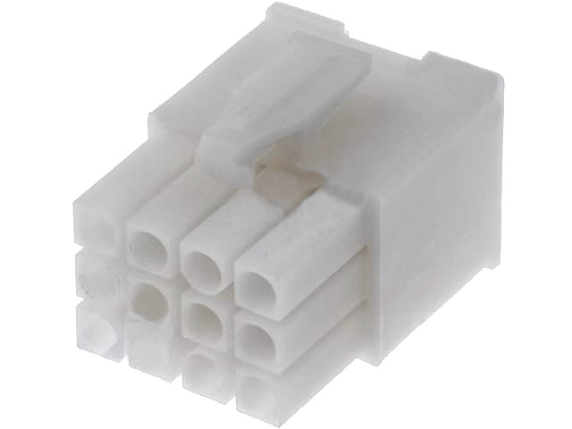 Mufa 12 pini, cablu-placa, tata/mama, MATE-N-LOK, pas 4.14mm, 172170-1