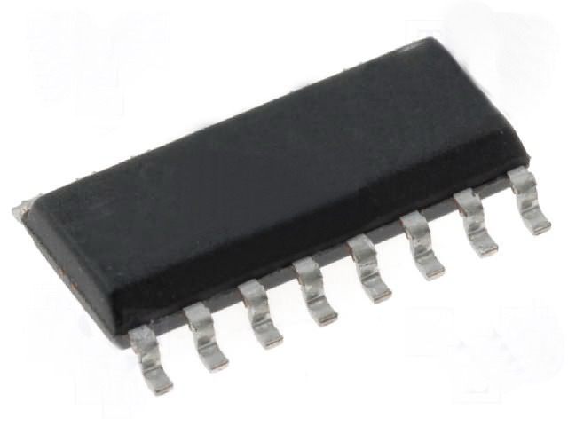 CD74HCT390M,  LOGIC, DUAL DECADE RIP CONTR, 16SOIC