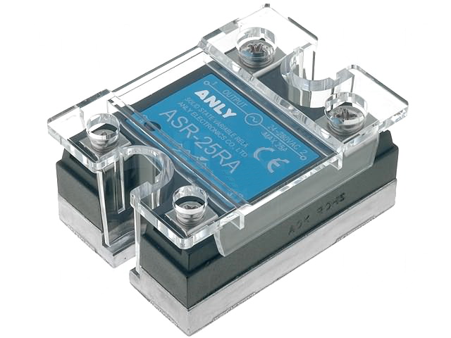 Releu Solid State, 25A, Rintr:0-250kΩ, 24-280VAC, ASR-25RA