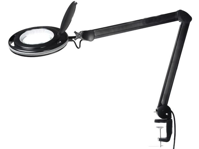 Lampa de masa, cu lupa, 5dpt, (x2.25), lentila 127mm, 60 led, LAMP-5D-LEDN2B, NEWBRAND