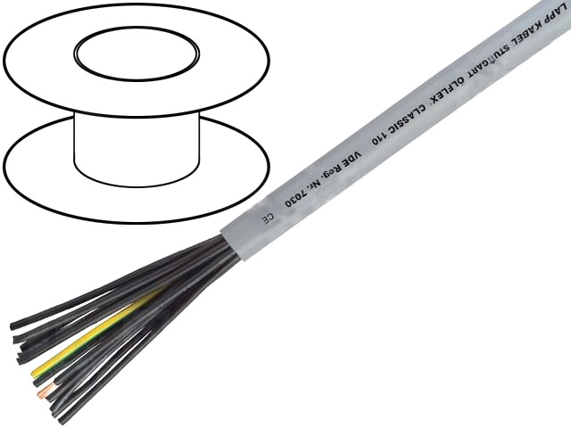 Cablu 12 FIRE, 12x1.5mm, CU, CL110-12x1.5, Olflex, LAPP KABEL