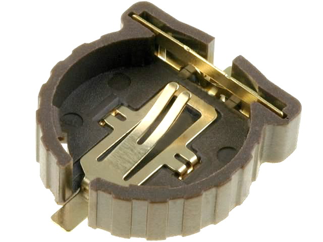 Suport baterie, montare smd, CR1220, KEYS1056