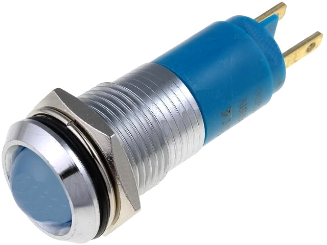 Lampa semnalizare, 24-28V, AC/DC, albastru, AC, SWBU14424