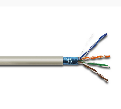 CABLU FTP, CAT.5E, 8x0.5mm2, ecranat, fire cupru, solid, FTP5E-CU