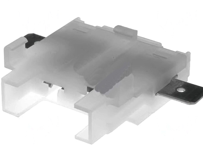 Suport siguranta auto, UNIVAL, 21A, conexiune papuc 6.3mm, MTA-INLINE