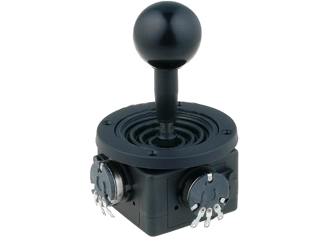 Joystick; 1 pozitie; biaxial; 10K, OM201B-M4