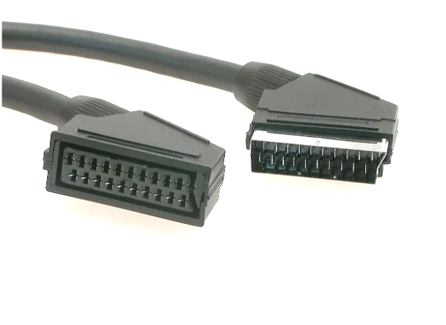 Cablu Scart 21p, Scart 21p, 1.5m, tata, mama, SCART-40