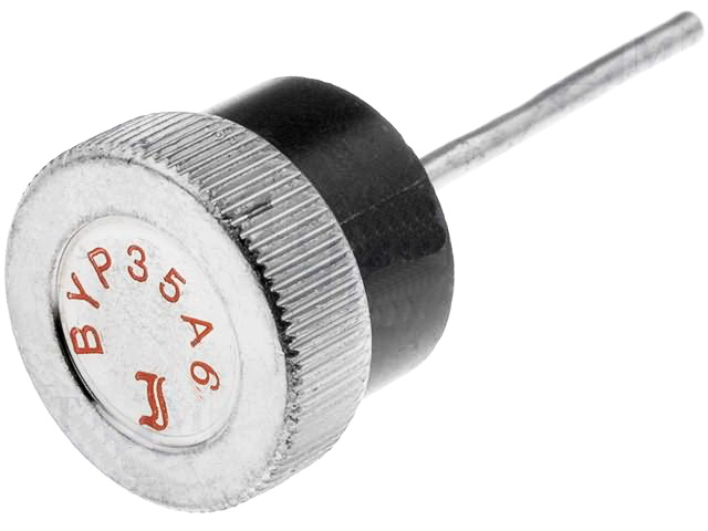 Dioda buton, alternator, 35A, 600V, catod, BYP35K6