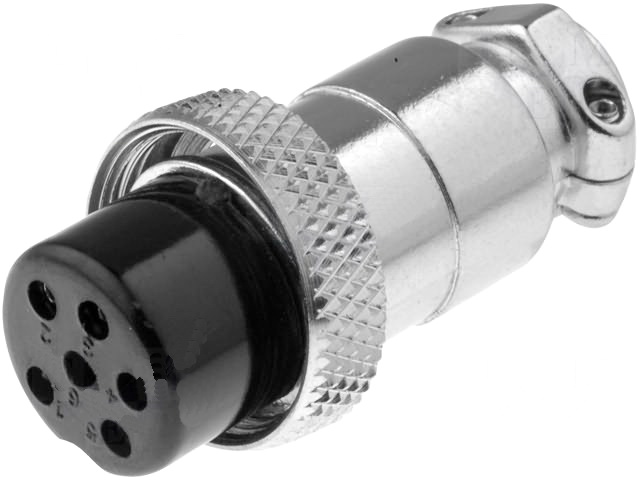 Mufa circulara, mama, 6 pini, FC684216, CLIFF