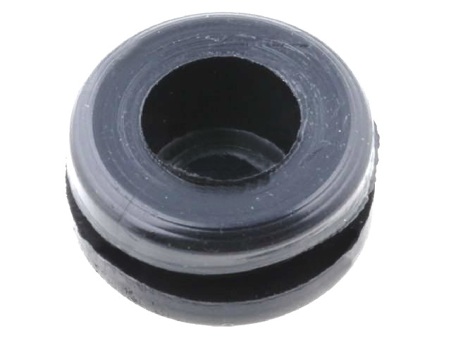 Manson cu cap adancit, Øorif.mont: 9,9mm; Øorif: 6,4mm;, PVC, PPE-06