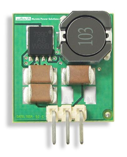 Sursa tensiune DC-DC, intrare 8-32V, iesire 3.3V/2A, 7W, 78SRH-3.3/2-C, MURATA