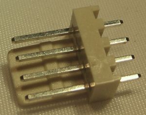 Soclu tata 2.54mm, cablu placa, drept, 4pini, 3A, NS25-W4P