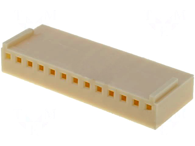 Conector cablu-placă; mamă; 13 PINI; Pas:2.54mm; pe cablu NS25-G13