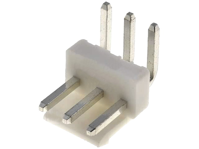 Conector tata, cablu-placă; tată; in unghi; 3 PINI; 3.96mm; 250V; 7A, NS39-W3K