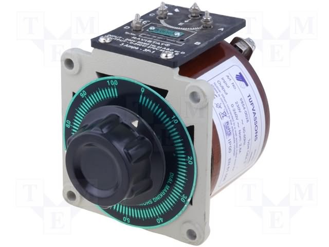 Autotransformator variabil, 0-260VAC, 2.8A, 520W, OIEA3