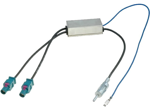 Separator antena, pt radio, DIN, FAKRA, VW, AUDI, SEAT,SKODA, ZRS-SA2FD-DIN