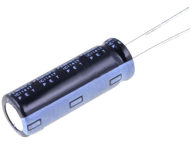 220uF/200V, Condensator electrolitic, 14.5x35mm, PZ2D221MNN1435