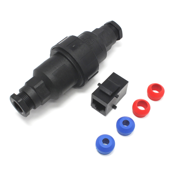 Conector RJ45, IN LINE, ethernet, IP68, submersibil, PX0777/UTP, BULGIN