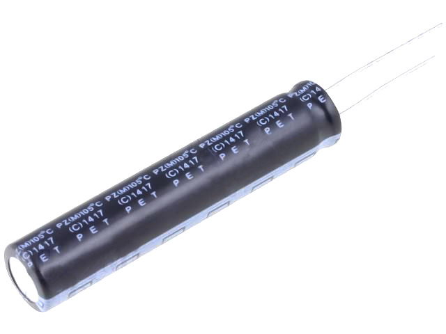 120uF/200V, Condensator electrolitic, 10x50mm, PZ2D121MNN1050