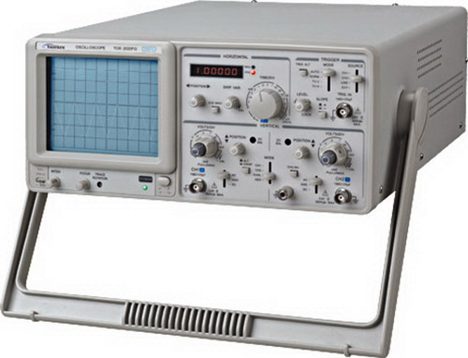 Osciloscop analogic, 2 canale, 2x20MHz, frecventmetru, TOS2020CF