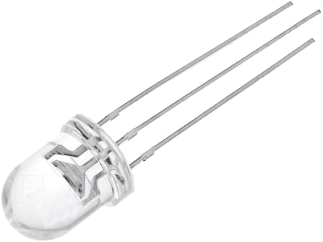 Led bicolor, 10mm, bicolor, rosu, verde, L-819SURKSGW, KINGBRIGHT