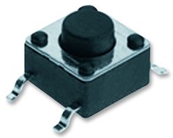 Microintrerupator tach; SPST-NO; SMT; 6x6mm, 1301.9314, SCHURTER