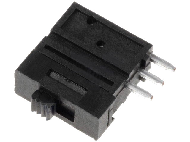 Microintrerupator 2 poziţii; SPDT; 0.1A/5VDC; THT; ON-(ON); 1857.1031