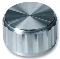 Buton aluminiu, diametru 30mm, diametru ax 6.35mm, 30T-2D