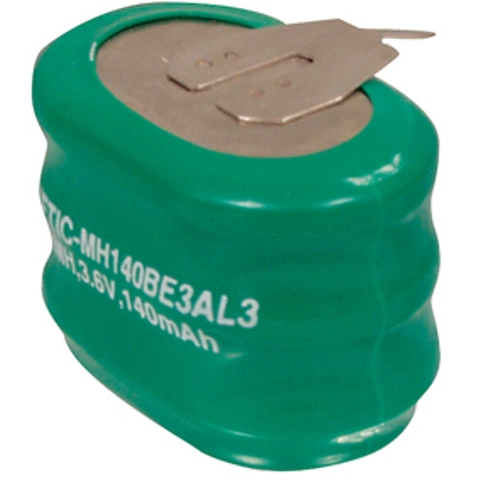 Acumulator 4.8V, NI-MH, 4.8V, 140mA, ACCU-140/4E, VARTA