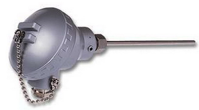 Sonda de temperatura, 6x500mm, tip K, cu teaca, cutie borne, -40C/+1100C, MC-ISK-S60-500-KNS, LABFACILITY