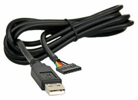 Convertor USB to Serial, Converter Cable, 5V, 6Way, 1.8m, TTL-232R-5V, FTDI