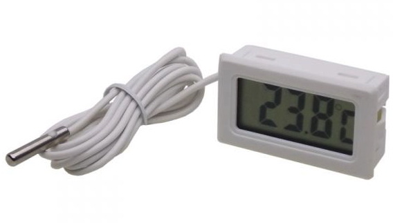 Termometru digital, LCD, frigider, :-20°C/+70°C, 48x29mm, TERM-722