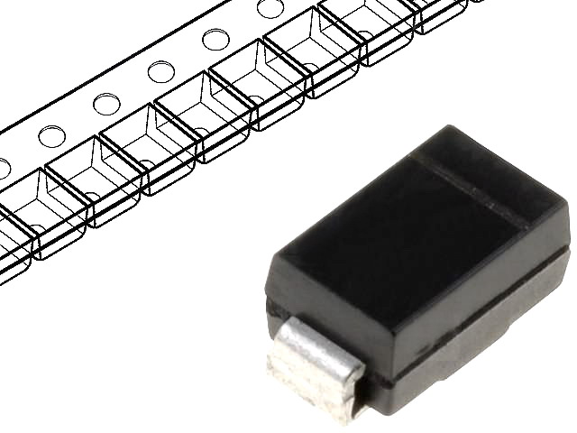 SS34A, DIODA SCHOTTKY, 3A, 40V, SMA, FAIRCHILD SEMICONDUCTOR