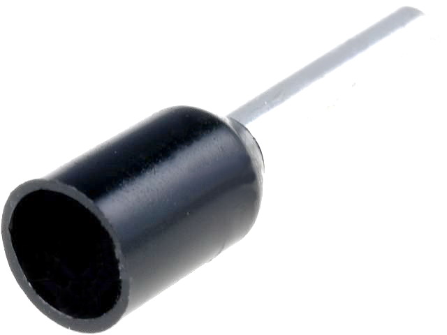 Tub terminal cablu, teaca metalica, izolat, Cu, 10x1.5mm2, TUL-RI-01510