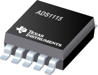 ADS1115IDGST, ADC, 16BIT, 860SPS, TEXAS INSTRUMENTS