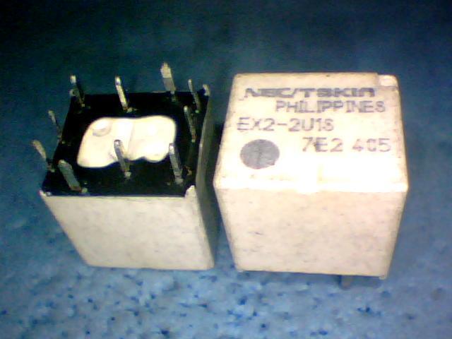 Releu 12VDC, AUTO, 25A, 2 bobine, EX2-2U1S, NEC